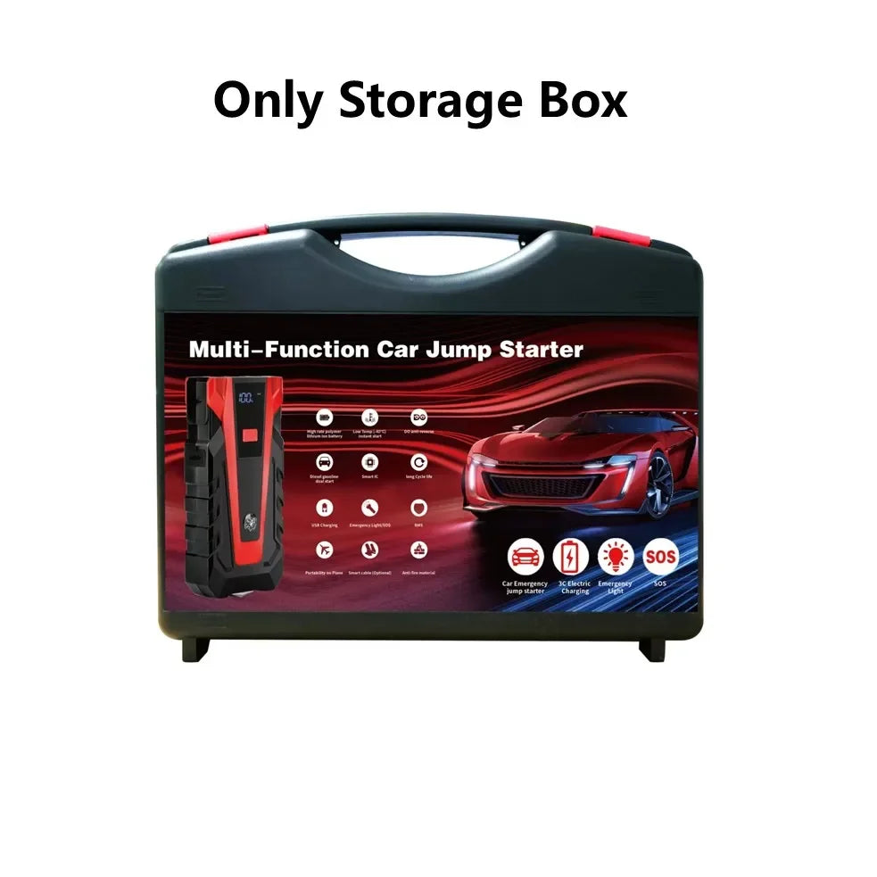 Portable Car Jump Starter Large Capacity 99800mAh 12V Lithium Battery Booster Pack for up to 8.0L Gas and 5.5L Diesel Engines