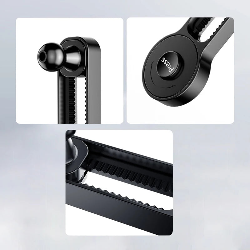 Car Phone Holder Bracket Accessories Interior Air Outlet Vent Base Gadget Auto Cellphone Support Ball Head Bracket