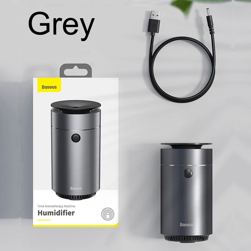 Car Diffuser Humidifier Auto Air Purifier with LED Light