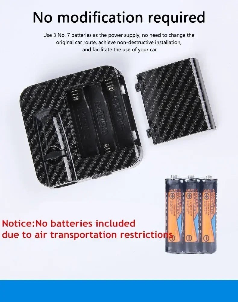 Wireless HD Laser Car Door Projector - 2/4pcs, Auto Accessory, No Wiring Required, Battery-Powered