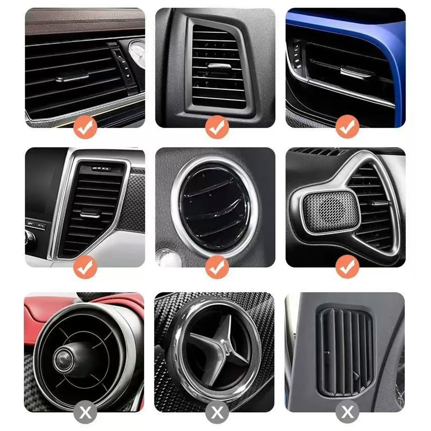 Car Emblem Mobile Phone Holder Stand Accessories For Audi