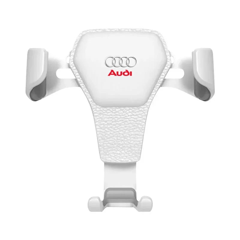 Gravity Car Mount GPS Mobile Phone Holder Vent Clip Installation For Audi