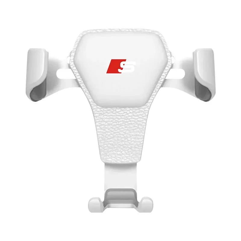 Gravity Car Mount GPS Mobile Phone Holder Vent Clip Installation For Audi