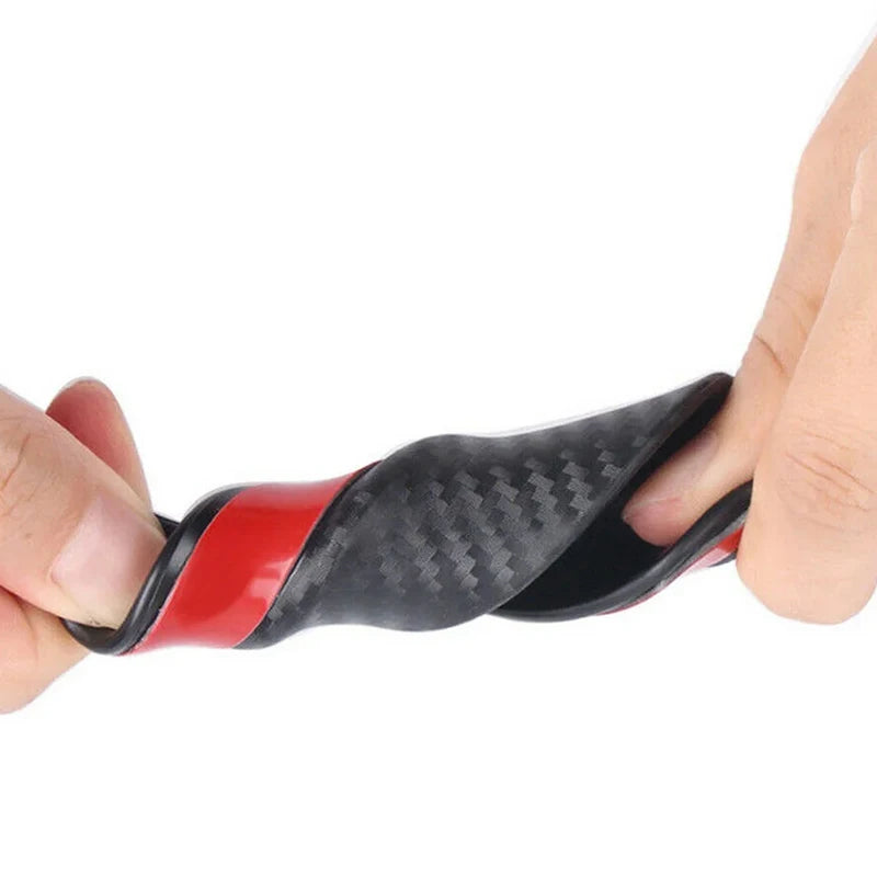 Car Anti-Collision Accessory Front Bumper Lip Diffuser Body Spoiler Carbon fiber
