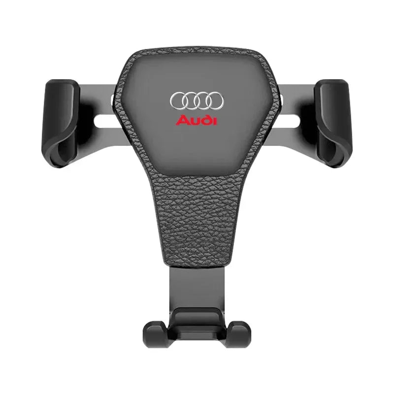 Gravity Car Mount GPS Mobile Phone Holder Vent Clip Installation For Audi