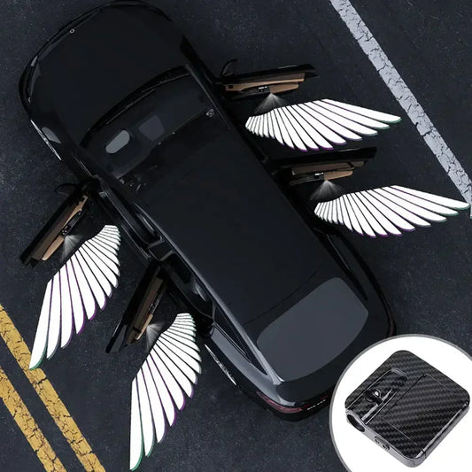 Wireless HD Laser Car Door Projector - 2/4pcs, Auto Accessory, No Wiring Required, Battery-Powered